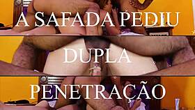 Latina Slut Takes Double Penetration From Two Neighbors