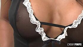 Hot Big Tits Maid Cassie Del Isla Fucks Client And Gives Blowjob