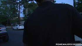 Yasmine de leon face fucks and pounds Rome Majors' big cock