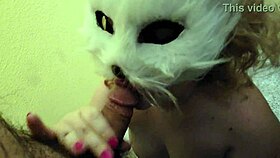 my wife sucking my cock till i cum in her mouth