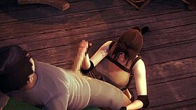 Lara Croft Cosplay Hentai Sex With Man