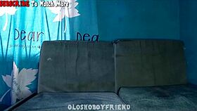 Amateur ebony girlfriend rides big cock like a bad rider.