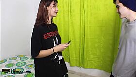 I asked my stepbrother for photos, but he fucked me hard.