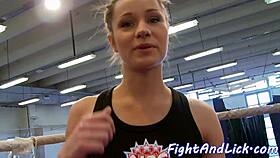 Wrestling Lesbo Fingers Ass And Pussylicks