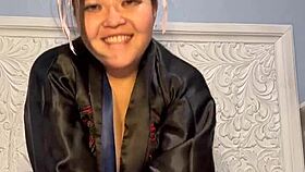 Kitty Prepares for Her Photoshoot by Getting Dressed