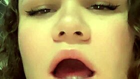 DJ Brisa enjoys guided masturbation from Mama Noel in bunny cosplay