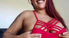 Pregnant wife with big tits takes it deep and lets him cum inside