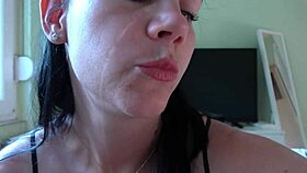 Giantess Anna Dominates Tiny Man with Her Beauty