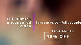 i love this milf's sloppy handjob in public