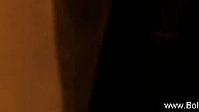 Beautiful brunette chick from bollywood undressing and dancing nude