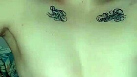 Girl masturbates for boyfriend on call!