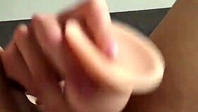 Watch This Brunette Real Girl Play with Dildo and Get Assfucked!