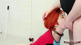 brunette teen with small tits masturbates and cums