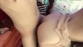 The Sexy Amateur Blonde Gets Fucked in the Shower