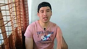 Straight Carpenter Rams 23Cm Monster Cock Into Twink's Big Ass