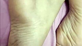 tickling her feet led to fucking this mature mexican lady