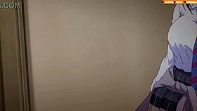 oh wow, cheating anime girl licks pussy in secret episode one!