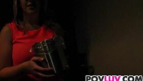 Busty nerd sunny hart, how does she get fucked with that big cock?