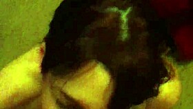 Skinny brunette sucks dick 😍