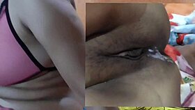 Indian Anita's Bed-Breaking Fuck. Fucked And Cum In Pussy.