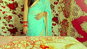 Mahi, the saree-clad lady, gets fucked by her student in hardcore action.