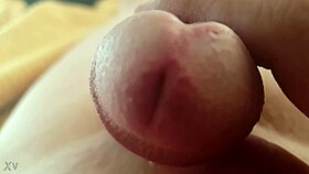 Intense Cock Play Involving Masturbation And Cum Release
