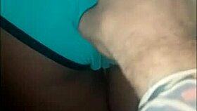 Brazilian teen in lingerie gets anal fucked outdoors by pornstar.