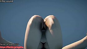 bikini girl dance big tits in anime hentai