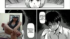 Watching the premiere of shingeki no kyojin