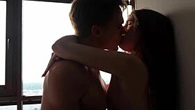 Hey, check out this teen getting her juicy pussy filled for spying on the neighbors 😏