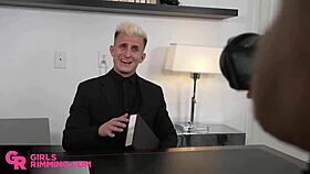 Milf Pornstar Bent Over in Doggystyle Rimjob and Deepthroat.