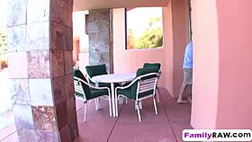 i watched ariana grand get rough oral from an old guy, it was so hot and intense