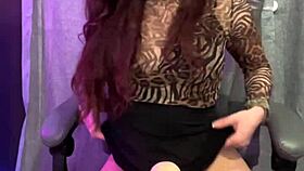 give me every last drop of your cum while i stroke with long nails and dildo