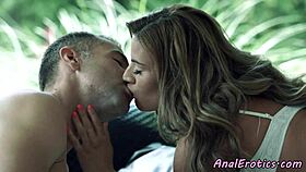 Passionate anal and rimming for seductive European beauty