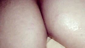 the guy inserts toy in his ass for the third time