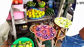 home pussy made by the use of cucumber