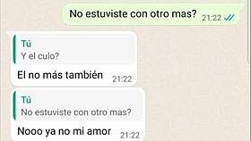 Girlfriend confesses her wild past encounters