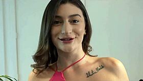 Mae Milano helps her step sister with the car.