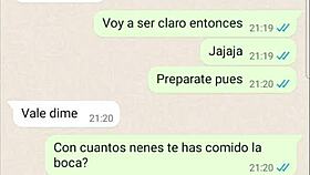 Girlfriend confesses her wild past encounters