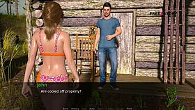 John sees mary changing her dress in duaklight manor