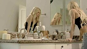 i got unstressed by a big black cock with the brunette babe riding and doggystyle fucking