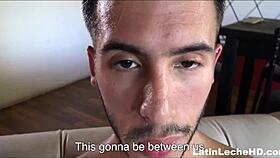 Straight Twink's First Gay Sex!