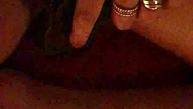 my wife play and cum with dildo