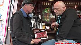 An Amsterdam escort performs oral sex and f**k with a tourist