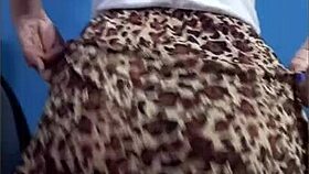 Little whore prefers solo anal bent over for big cock.