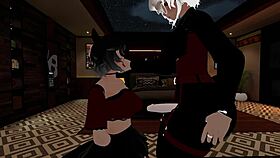 fake cop gets deepthroat from femboy at office 😏