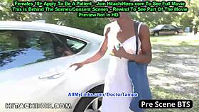 Rina arem fingering herself in the car while waiting for stacy.