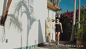 Stunning Blonde Feels Passionate Pleasure Taking Big Cock.