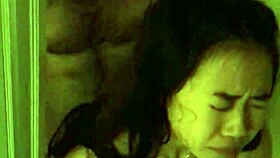 Detailed steamy shower sex scene part 2 with interracial taboo roleplay