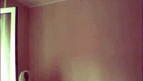 russian teen chats on skype, showing her small tits in underwear